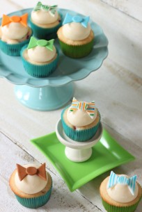 Crave. Indulge. Satisfy.: Bow Tie Cupcake Toppers