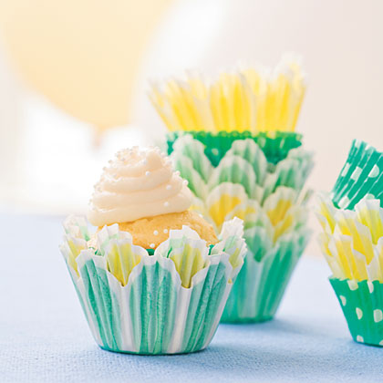 Bite-Size Sour Cream-Pound Cake Cupcakes (Basic Cupcake Batter) Recipe | MyRecipes.com