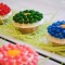 Jelly Bean Flower Cupcakes | The TomKat Studio