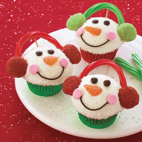 Cupcake recipe: Snowmen cupcakes - AllYou.com
